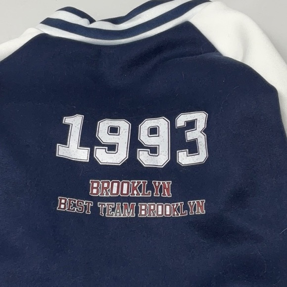 NWT adorable pet varsity look sweatshirt, size small - Picture 5 of 7